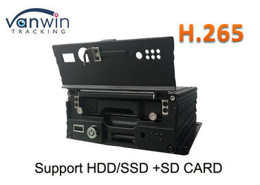 Αισθητήρας H.265 HDD 4 λιμένας HD κινητό DVR καυσίμων καναλιών 1080P RJ45 με την ανίχνευση κινήσεων