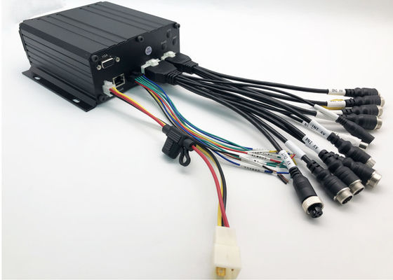 8 κανάλια GPS WiFi 4G RJ45 1080N κινητή κάμερα DVR λεωφορείου κάμερας βίντεο συσκευή καταγραφής APP / Web / PC τηλεοπτική προβολή βίντεο και πορεία