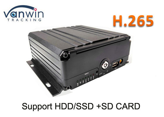 Πλήρες HD Rs232 12 βολτ 4 όργανο καταγραφής Dvr αυτοκινήτων καναλιών 14W H265