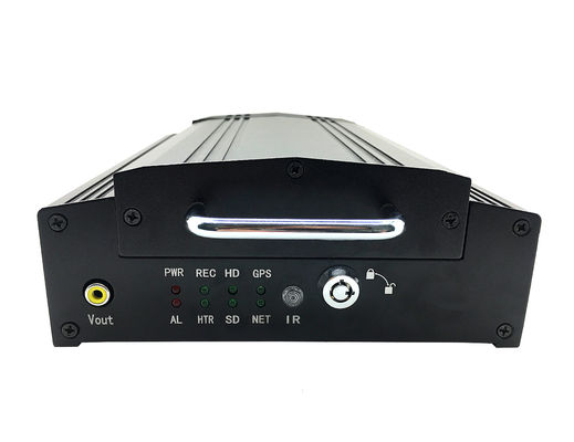 2TB HDD 1080P 8 ΠΣΤ WIFI 256Kbps οχημάτων DVR 4G καναλιών με το σκληρό δίσκο