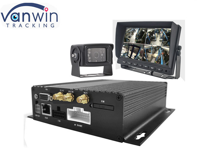 6CH ασύρματο 4G Wifi SD κινητό σύστημα DVR με σύστημα παρακολούθησης ασφαλείας GPS DVR