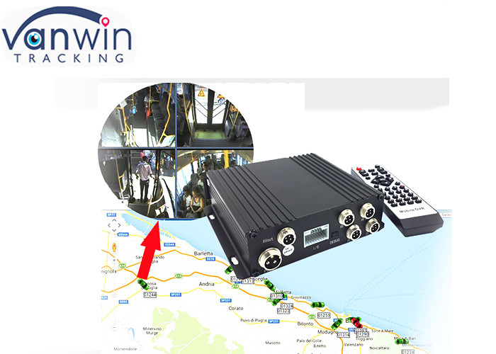 AHD 1080P 4G GPS SD Συγγραφέας δεδομένων ταξιδιωτικών οχημάτων λεωφορείων Με σύστημα παρακολούθησης επιπέδου καυσίμου Wifi