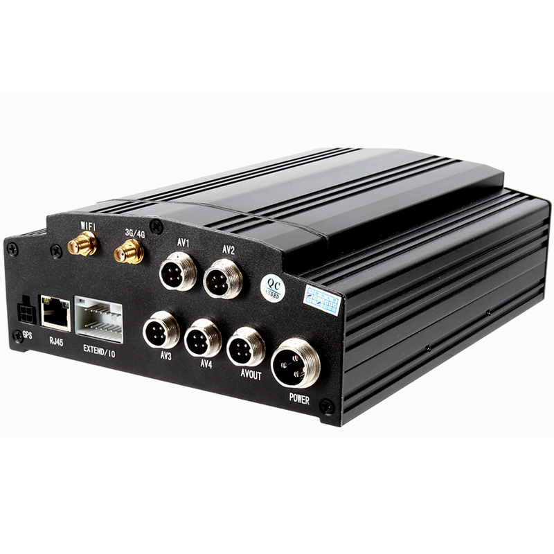 720P AHD 4ch 3G HDD κινητό DVR με τη λύση αισθητήρων RFID καυσίμων συναγερμών για το λεωφορείο