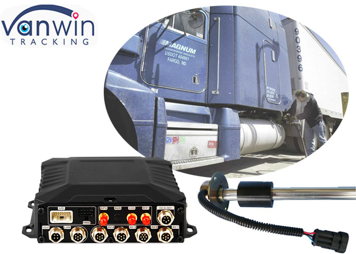 4ch Wifi GPS Vehicle Fuel Tracking HD Mobile DVR με τροφοδοσία 8V-36V και υψηλής χωρητικότητας