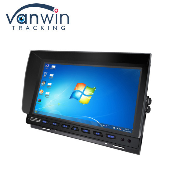 10.1 ιντσών οθόνη VGA αυτοκινήτου 1024X600IPS οθόνη CCTV οθόνη με είσοδο VGA και AV για MDVR / PC υπολογιστή