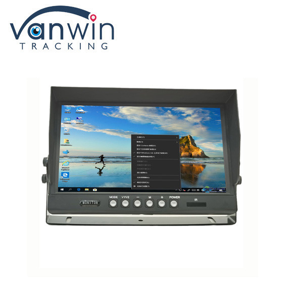 Ιδιωτικό Mold 10 ιντσών IPS LCD οθόνη VGA 4Pin γυναικεία οθόνη αυτοκινήτου για MDVR