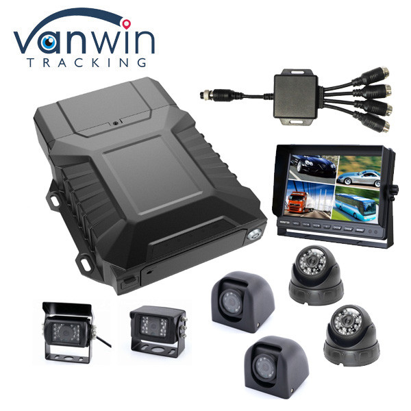 4G Mobile NVR 1080P AHD Car DVR 8CH HDD+SD κάρτα WIFI GPS με κάμερες IP