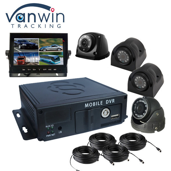 Δωρεάν λογισμικό FHD 4CH κάρτα SD Mobile DVR με επαναφορτιζόμενη μπαταρία & Super Condenser