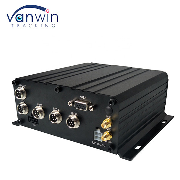 8-Κανάλι κινητό NVR με H.264 HDD 1080P σκληρό δίσκο τηλεχειριστήριο 3G 4G GPS Wi-Fi οχήματα λεωφορείο φορτηγό δίκτυο παρακολούθησης