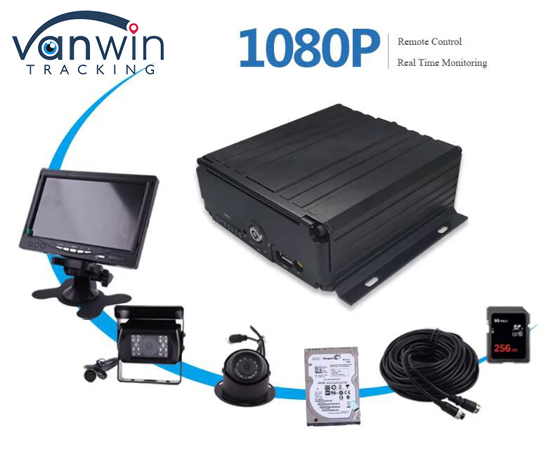 8 κανάλια σκληρό δίσκο κάρτα SD κινητό DVR H.264 MDVR αυτοκινήτου για την παρακολούθηση της ασφάλειας των οχημάτων