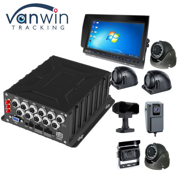 Νέα άφιξη 8CH 1080P HDD Mobile DVR με chip Hisilicon, υποστήριξη αποθήκευσης HDD 4TB, 4G GPS WIFI