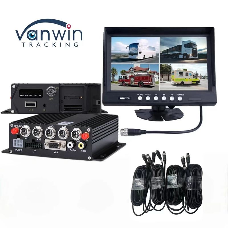 Έξυπνο 4CH/8CH H.265 SD 1080P κινητό DVR για αναζήτηση βίντεο και εύρος θερμοκρασίας -20C έως 70C