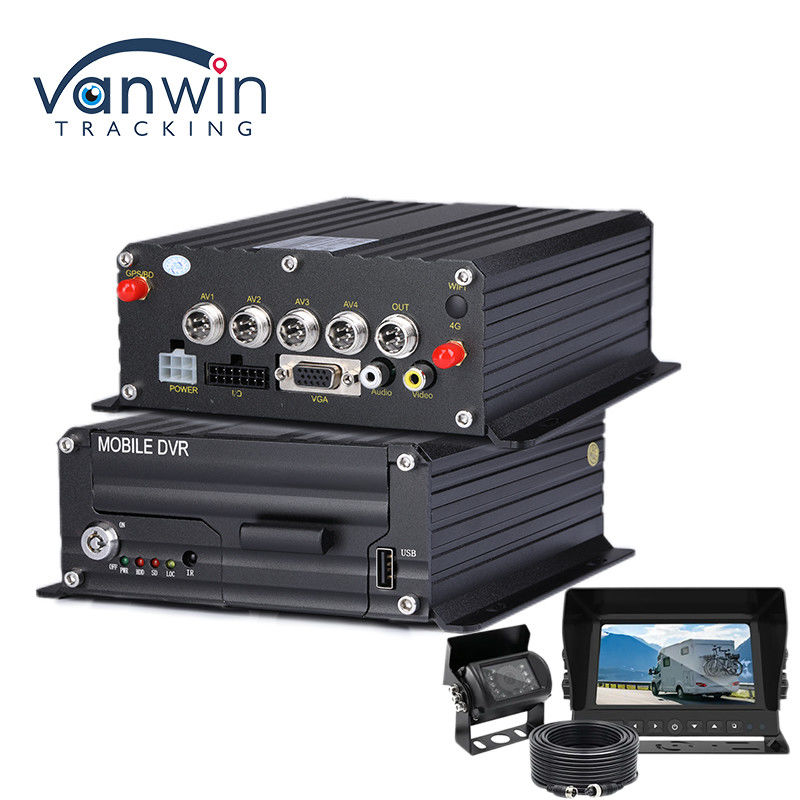 4CH Dash Cam Recorder AI Υποστηρίζει GPS DVR 1080P Mobile Dvr Recorder για αυτοκίνητο