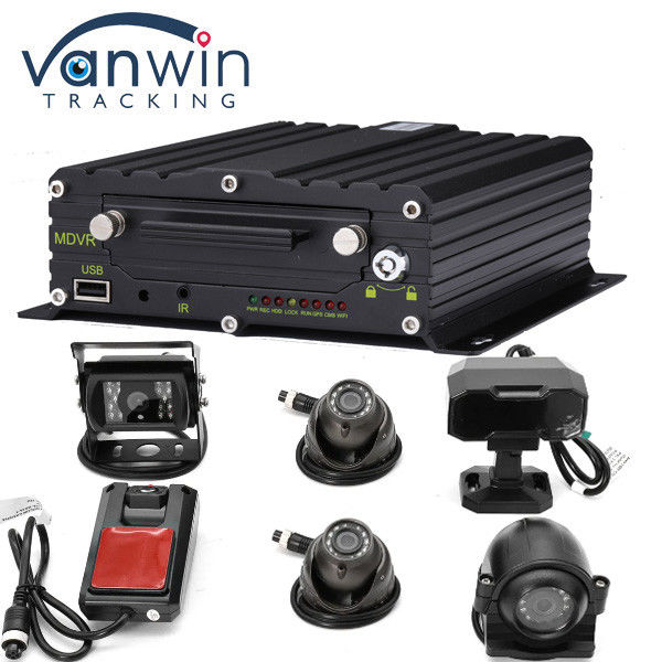 8 κανάλια Full HD 1080P AI MDVR System ADAS DMS με 8 κάμερες AHD για λεωφορεία / φορτηγά