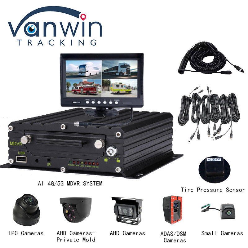 4G 5G WIFI GPS 8 CH AI Mobile DVR ADAS DMS με HDD SSD SD κάρτα για αυτοκίνητο λεωφορείο φορτηγό