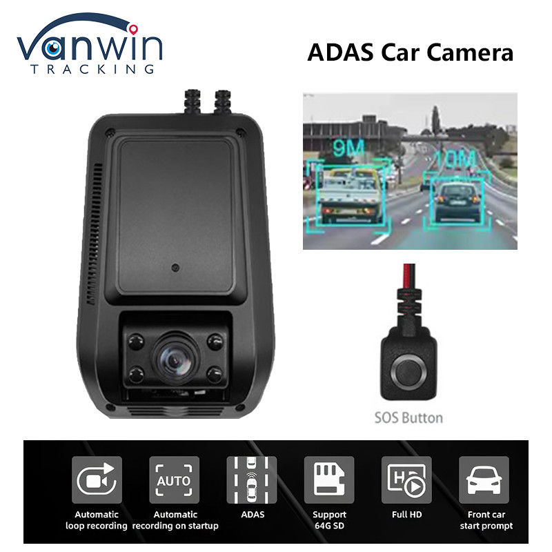 MINI 2CH 4CH 4G Διπλό φακό AI Dash Cam με ADAS DMS 4G GPS για φορτηγό λεωφορείο ταξί