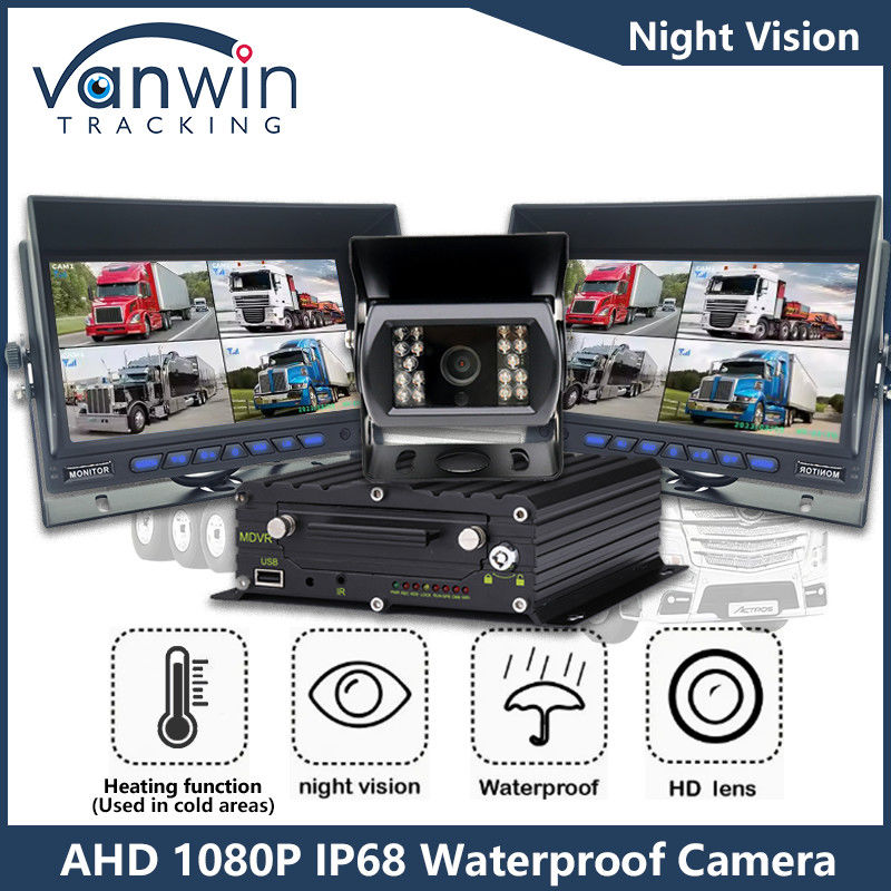 1080P AHD IP68 Κάμερα παρακολούθησης αυτοκινήτου IR νυχτερινής όρασης Κάμερα οχήματος για λεωφορείο