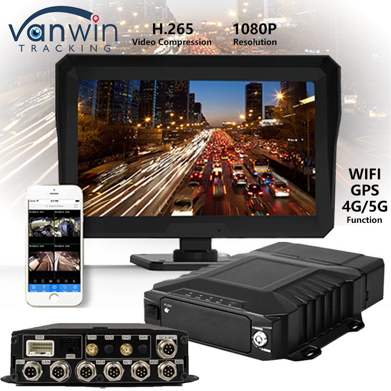 8CH 1080P AHD HDD Mobile DVR με 4G GPS MDVR Recorder Φορτηγό Ασφάλεια Παρακολούθηση Σύστημα συναγερμού