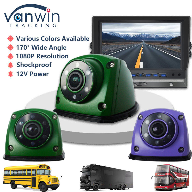 IP69 1080P Κάμερα αυτοκινήτου AHD πλάγια κάμερα με 6pcs IR φώτα Super νυχτερινή όραση κάμερα