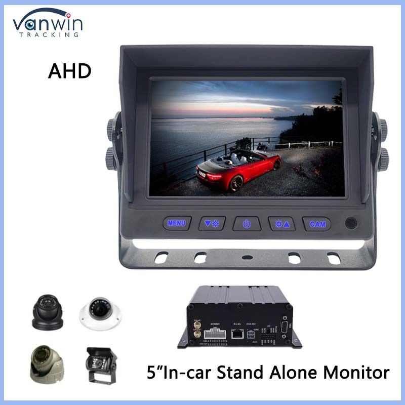 5 ιντσών AHD LCD οθόνη αυτοκινήτου ψηφιακή οθόνη για οχήματα USB GPS για αυτοκίνητα φορτηγά