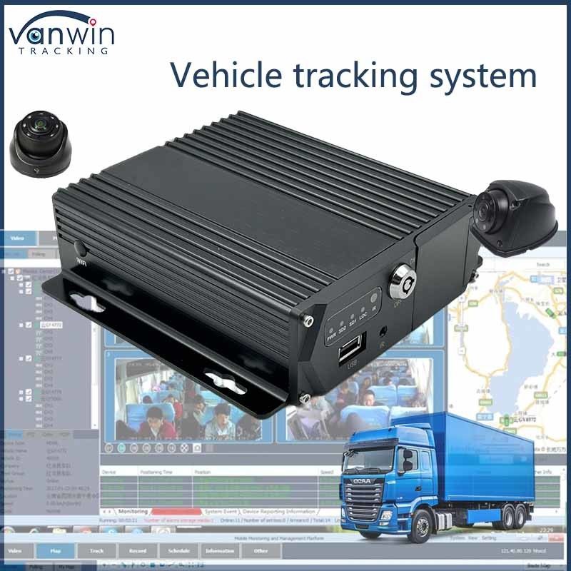 4CH πραγματικό χρόνο φορτηγό MDVR ψηφιακό σύστημα ελέγχου πίεσης ελαστικών 4G SD 1080P λειτουργία GPS οχήματος