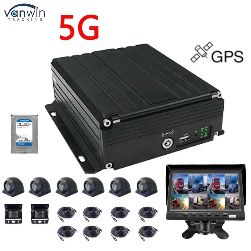8CH HDD DVR 5G GPS 1080P HD Υποστήριξη OEM MDVR Σύστημα βίντεο για την ασφάλεια του στόλου