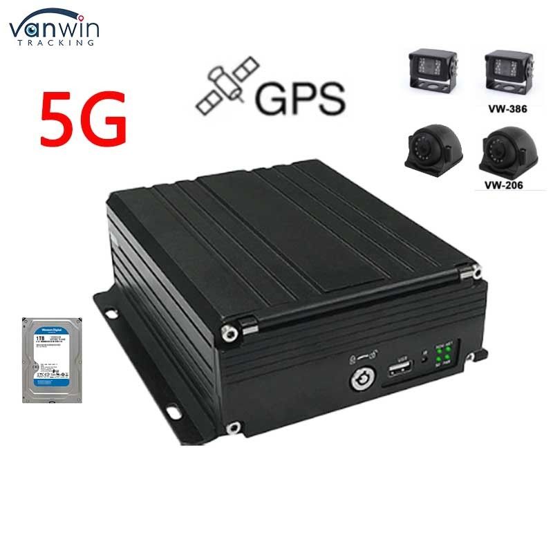 4Channel HDD DVR 5G GPS Tracking 1080P HD Moblie DVR Υποστήριξη συστήματος βίντεο OEM/ODM για αυτοκίνητα φορτηγά λεωφορεία MDVR αυτοκίνητο μαύρο κουτί
