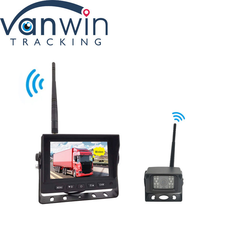 5 ιντσών ασύρματο ψηφιακό DVR HD με οθόνη τετραδιάσπασης για την παρακολούθηση της ασφάλειας των φορτηγών