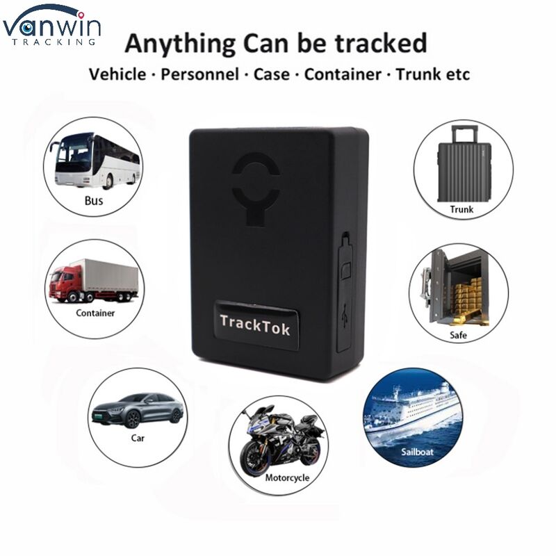 Οχήμα GPS Tracker Ασύρματος φορητός σχεδιασμός Δυνατή μαγνητική προσρόφηση και παρακολούθηση σε πραγματικό χρόνο μέσω 4G APP