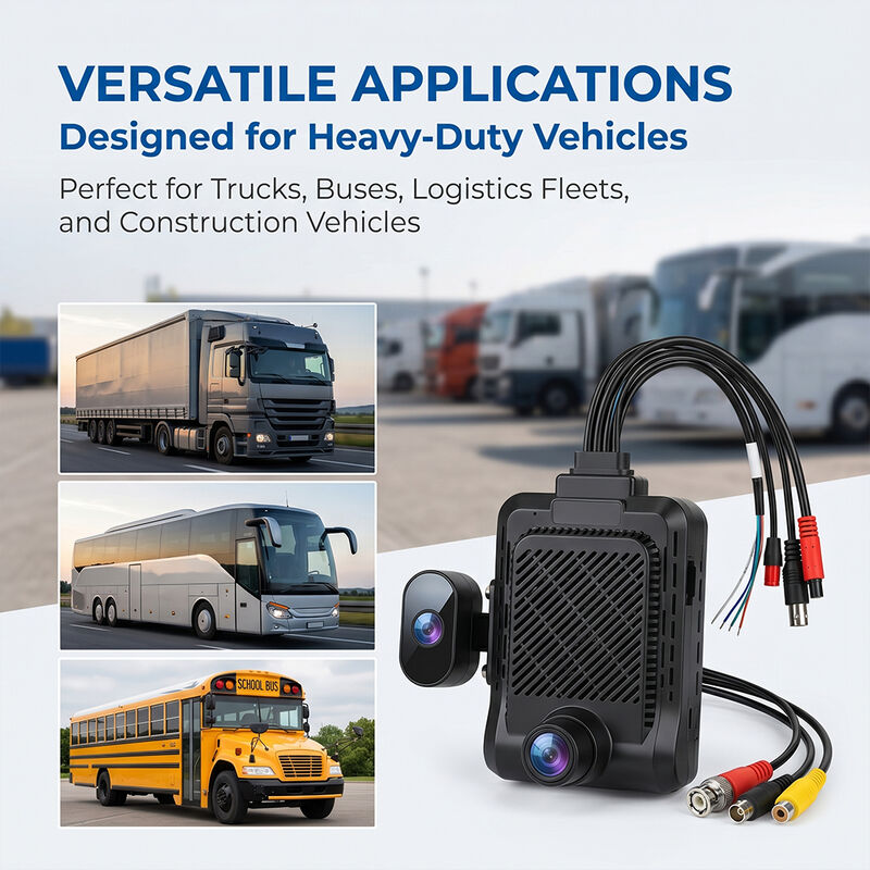 AI Fleet Dashcam 4G LTE με ADAS DMS BSD Active Driver Coaching & Risk Mitigation Blackbox