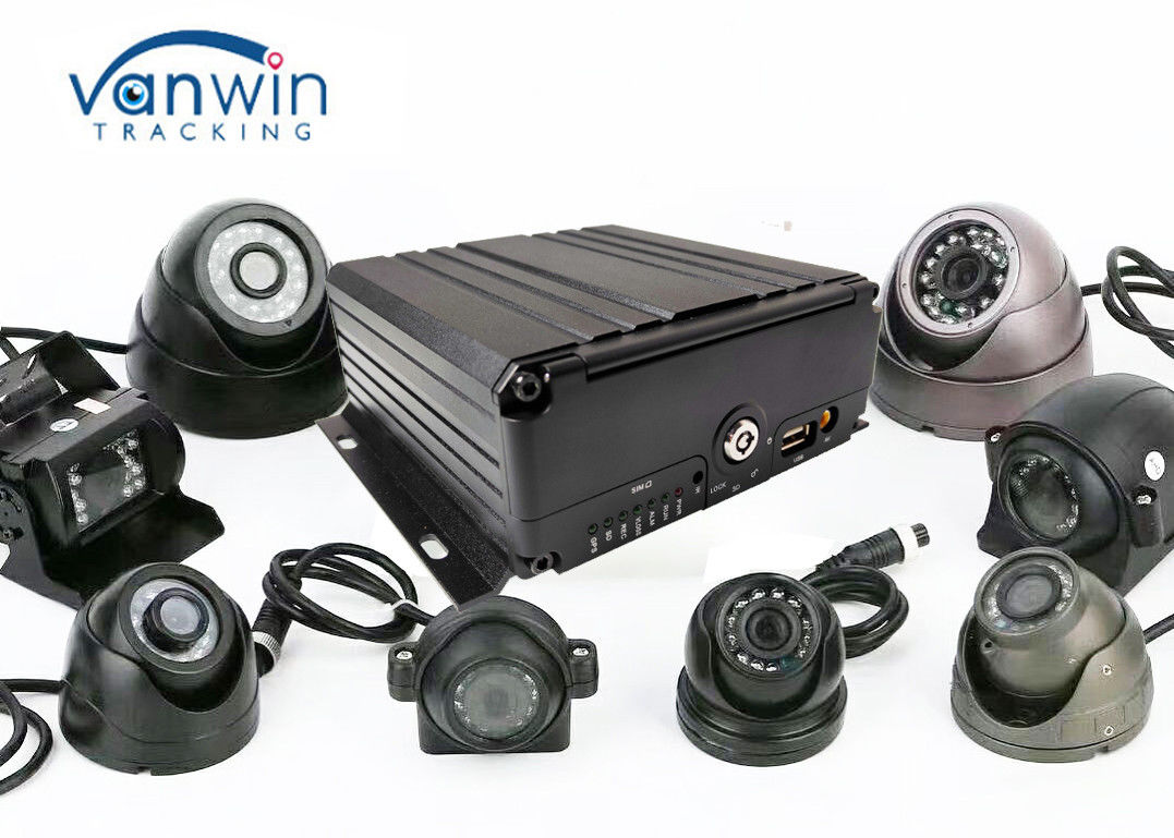 8 κανάλια GPS WiFi 4G RJ45 1080N κινητή κάμερα DVR λεωφορείου κάμερας βίντεο συσκευή καταγραφής APP / Web / PC τηλεοπτική προβολή βίντεο και πορεία