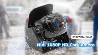 Λύση ασφαλείας Mini 1080P AHD Car Reverse Camera Compact